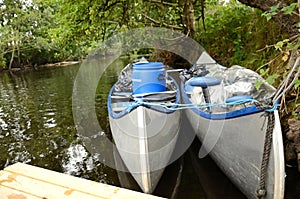 Swedish canoe equipment