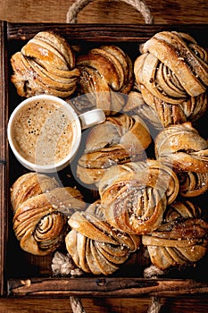 Swedish cardamom buns Kanelbulle