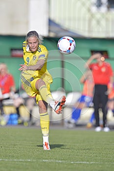 Swedish female football player - Lina Hurtig