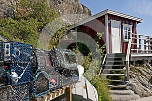 Swedish fishing hut