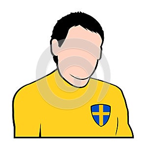 Swedish football player photo