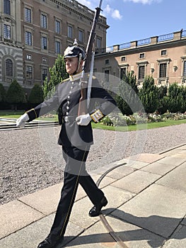 Swedish guardsman