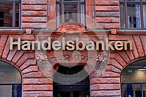 Swedish handelsbanken in malmo sweden