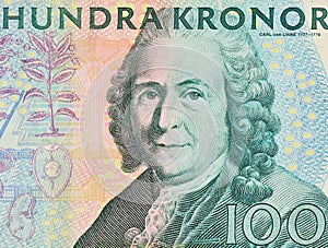 swedish kronor of 100 face value