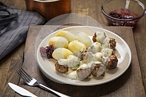 Swedish meatballs. Ikeea meatballs recipe