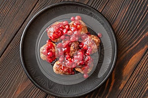 Swedish meatballs with lingonberry sauce