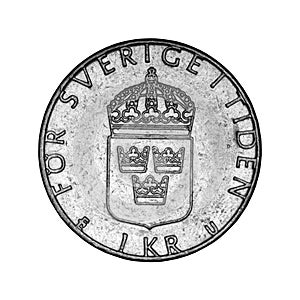 Swedish one crown