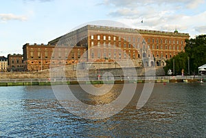 Swedish Royal Palace in Stockholm photo