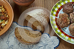 Swedish rye bread Limpa