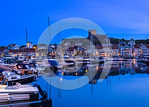 The swedish town of Marstrand