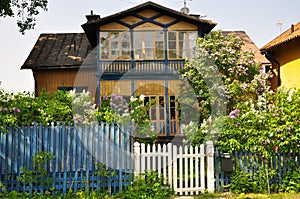 Swedish traditional house