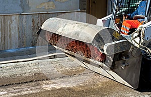 Sweeper attachments mini excavato