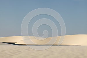 Sweeping dunes and lagoons in Lencois Maranhenses. Brasil