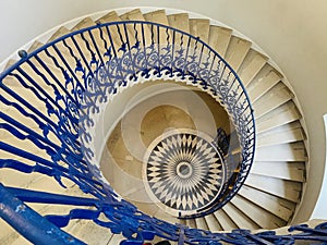 The sweeping Tulip Stairs are one of the original features of the Queenâ€™s House.