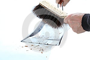 Sweeping up