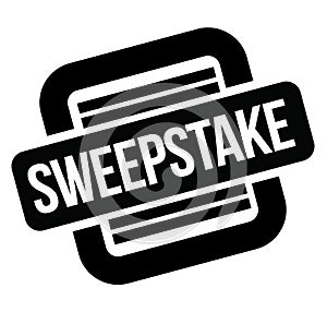 Sweepstake black stamp