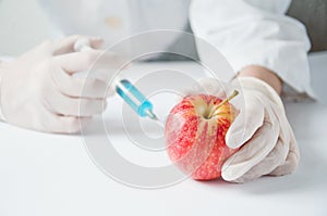 Sweet apple, genetic engineering