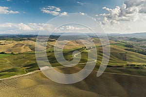 Sweet Autumn colours in Tuscany Landscape