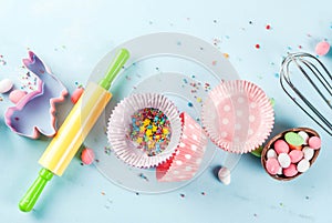 Sweet baking concept for Easter