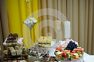 sweet banquet table