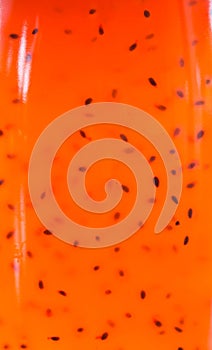 Sweet basil seed drink