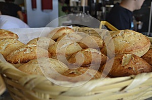 Sweet biscuits at a Mexican bakery