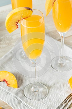 Sweet Bubbly Peach Bellini Mimosa