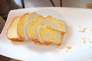 Sweet Butter cake soft, Good taste.