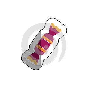 sweet candies isolated icon