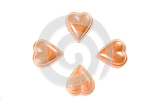 Sweet chocolate bombon