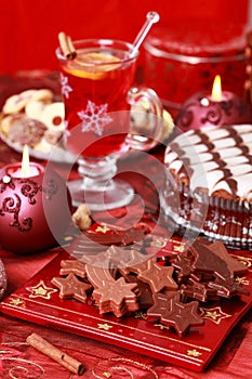 Sweet chocolate for Christmas