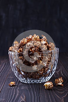 Sweet chocolate popcorn