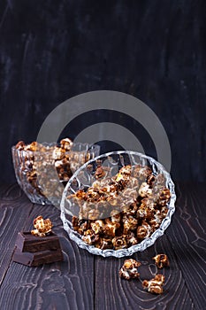 Sweet chocolate popcorn