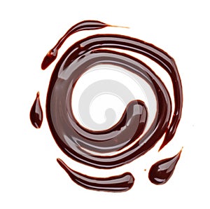 Sweet chocolate sauce