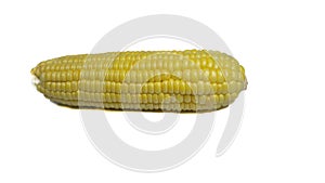 Sweet corn, a fruit and vegetable with a high carbohydrate content in place of rice