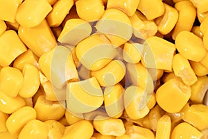 Sweet corn kernels abstract background