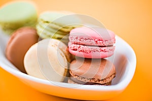 Sweet delicous Macarons photo