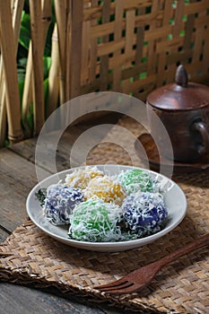 Sweet dessert Kuih Buah Melaka