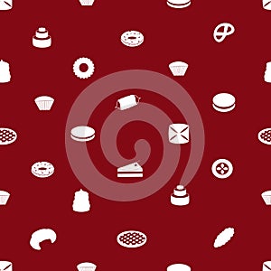 Sweet desserts pattern eps10