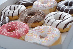 Sweet donuts photo