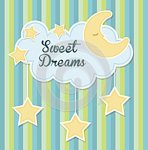 Sweet dreams design.