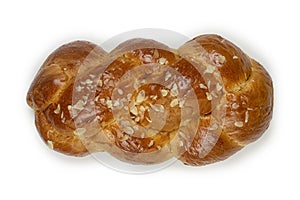 Sweet easter bread or tsoureki photo
