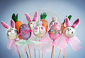 Sweet Easter cake pops