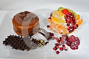 Sweet fruit dessert