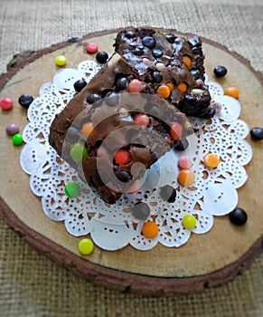 Sweet Fudgy brownies photo