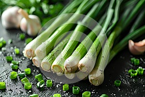 Sweet Garleek is a garlic and leek hybrid that combines the sweetness of onions with the rich flavor of garlic. Banner.