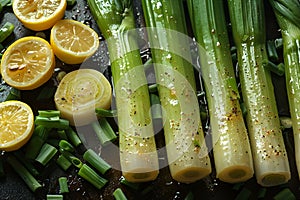 Sweet Garleek is a garlic and leek hybrid that combines the sweetness of onions with the rich flavor of garlic. Grilled