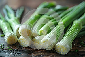 Sweet Garleek is a garlic and leek hybrid that combines the sweetness of onions with the rich flavor of garlic. Located