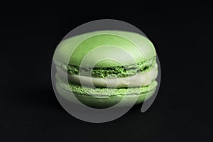 Sweet green macaroon