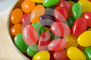 Sweet Gummy Jelly Bean Candy